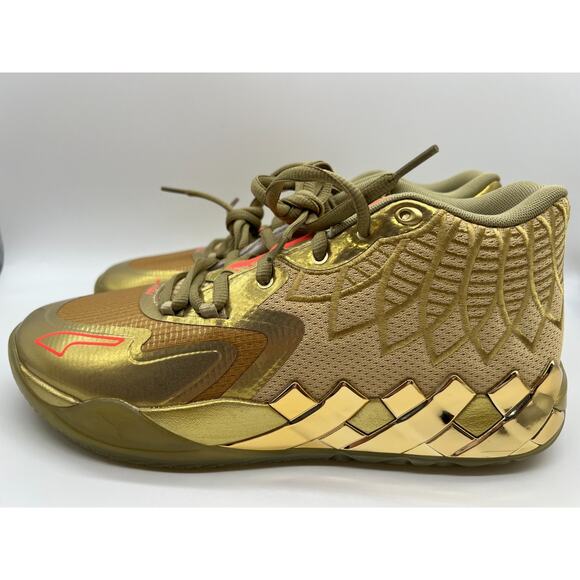 Puma LaMelo Ball MB.01 Golden Child Basketball Shoes 379223-01 Men's Size 11.5 - Picture 2 of 12